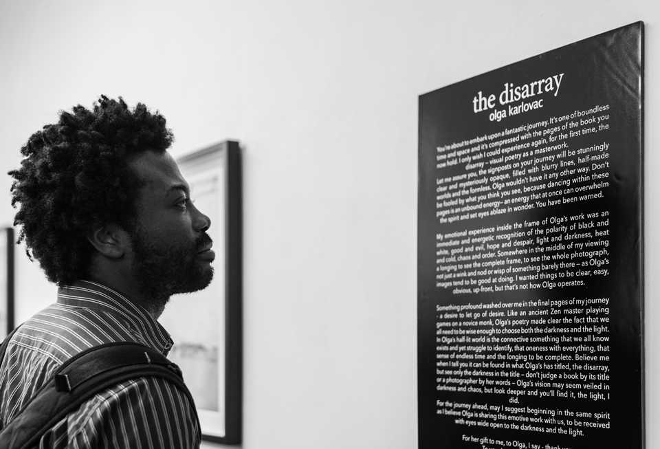 "the disarray" at Bermondsey Project Space London, December 2019